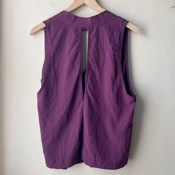 Free People Purple Simply Days V-neck Top - Picture 4 of 12
